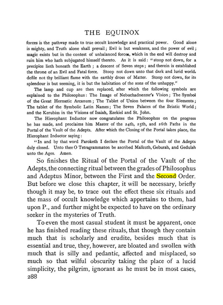 Original scan of The Equinox (Volume I, Number I), PDF page 296