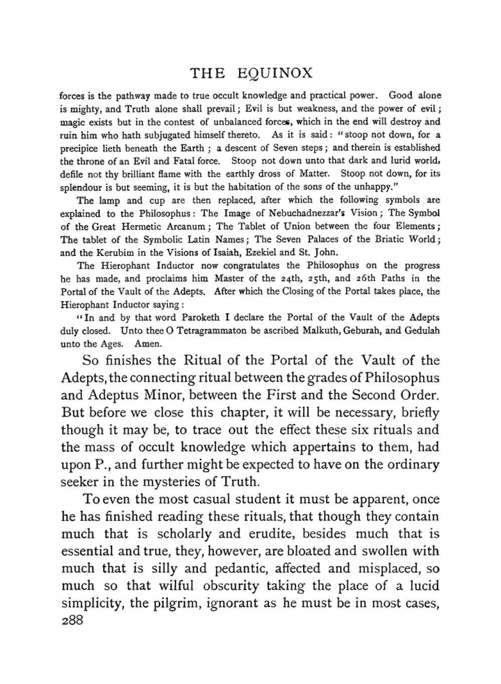 Original scan of The Equinox (Volume I, Number I), PDF page 296