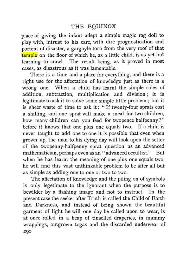 Original scan of The Equinox (Volume I, Number I), PDF page 298