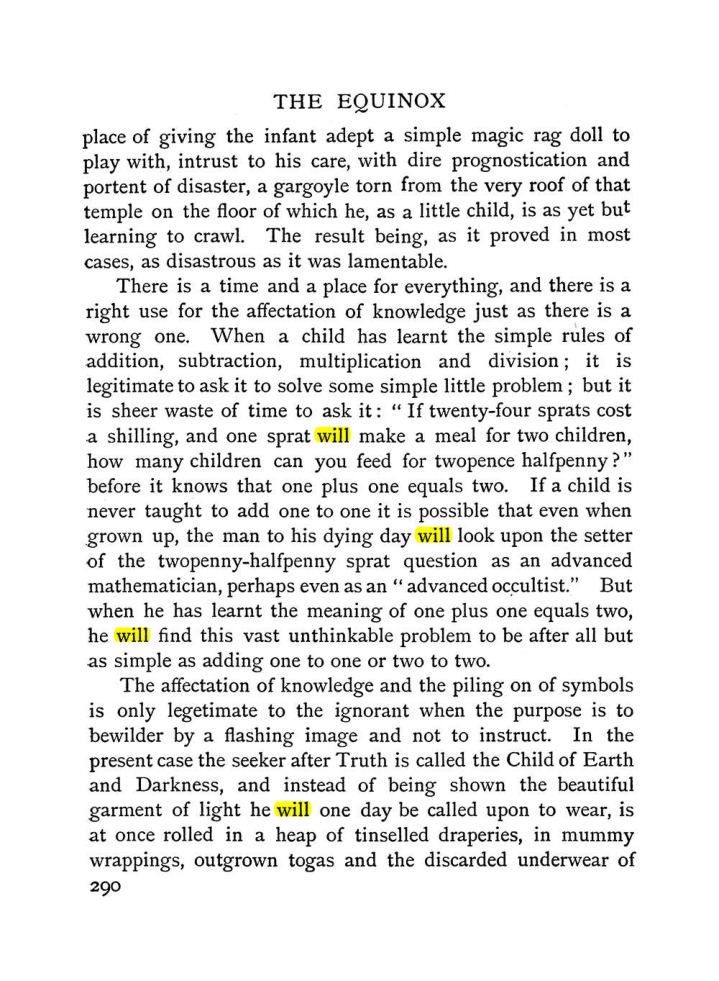 Original scan of The Equinox (Volume I, Number I), PDF page 298