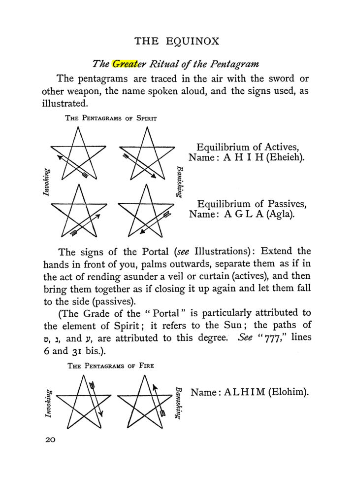 Original scan of The Equinox (Volume I, Number I), PDF page 30