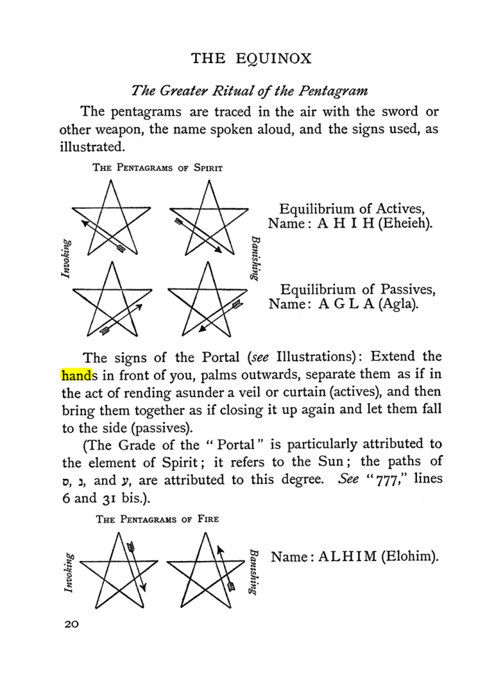 Original scan of The Equinox (Volume I, Number I), PDF page 30