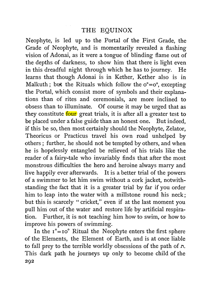 Original scan of The Equinox (Volume I, Number I), PDF page 300