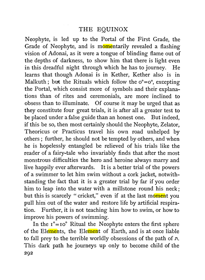 Original scan of The Equinox (Volume I, Number I), PDF page 300