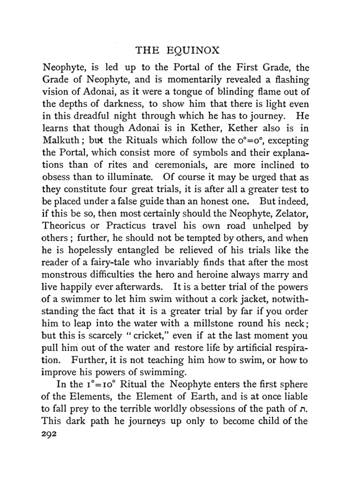 Original scan of The Equinox (Volume I, Number I), PDF page 300