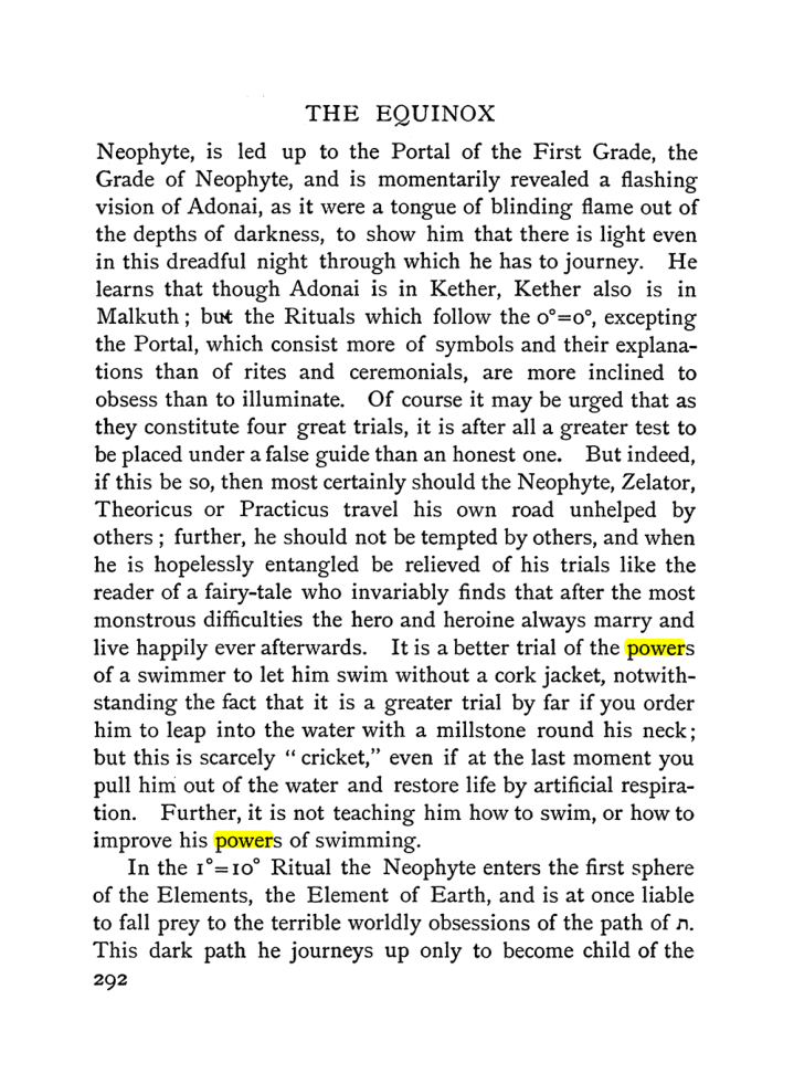 Original scan of The Equinox (Volume I, Number I), PDF page 300