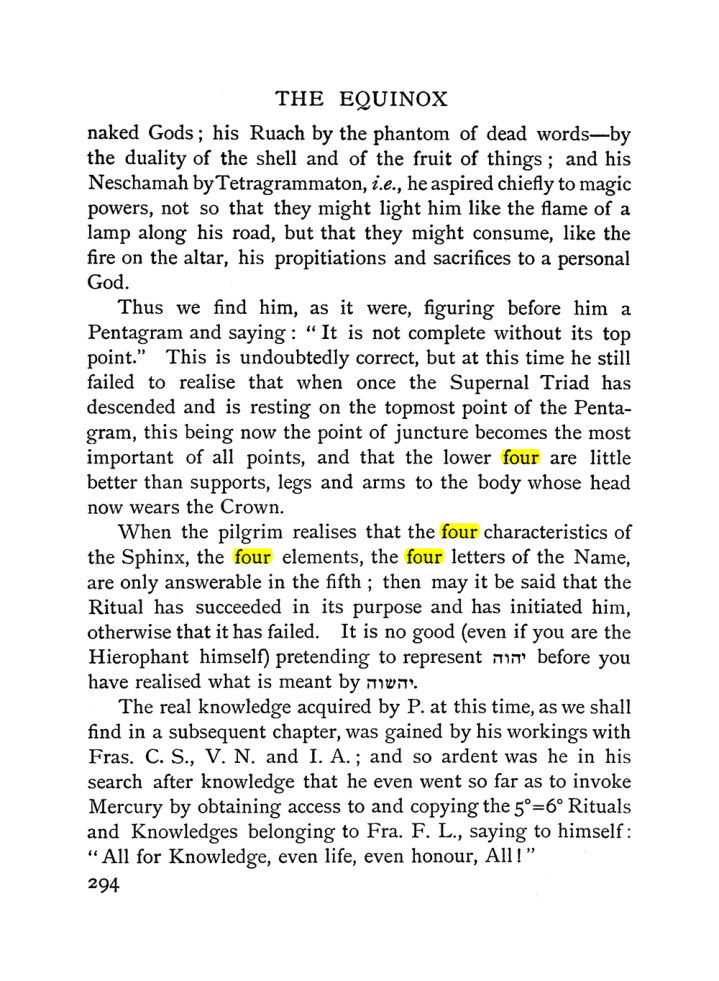 Original scan of The Equinox (Volume I, Number I), PDF page 302