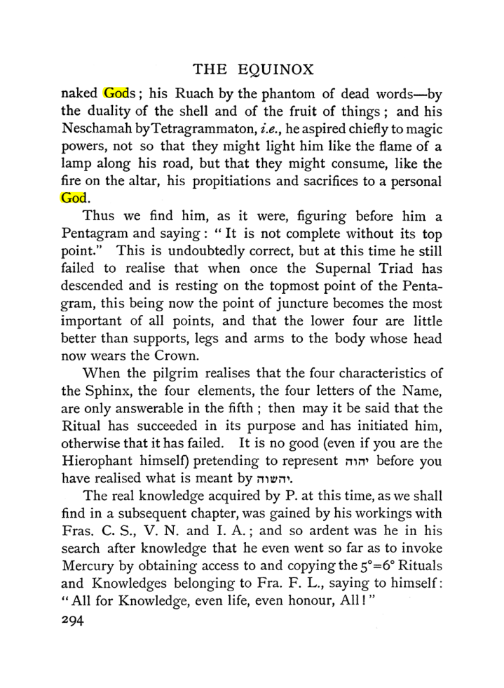 Original scan of The Equinox (Volume I, Number I), PDF page 302