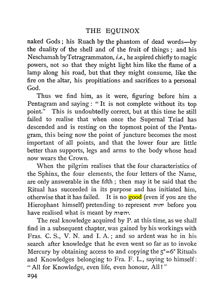 Original scan of The Equinox (Volume I, Number I), PDF page 302