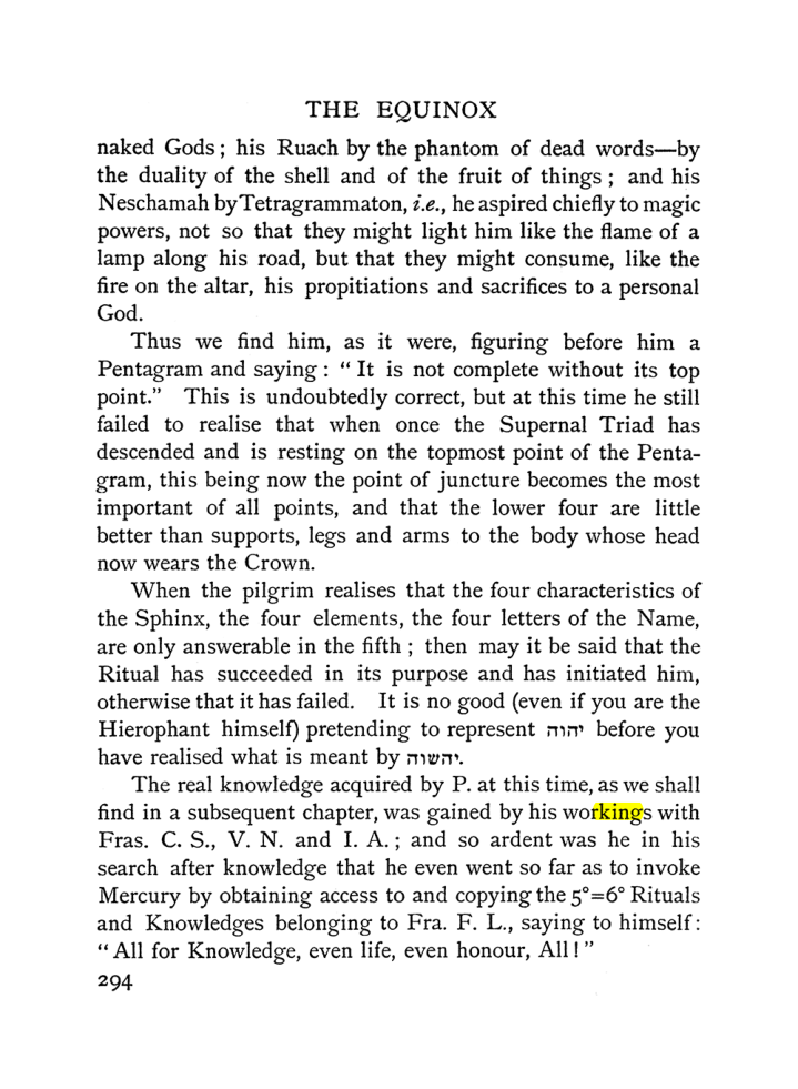 Original scan of The Equinox (Volume I, Number I), PDF page 302