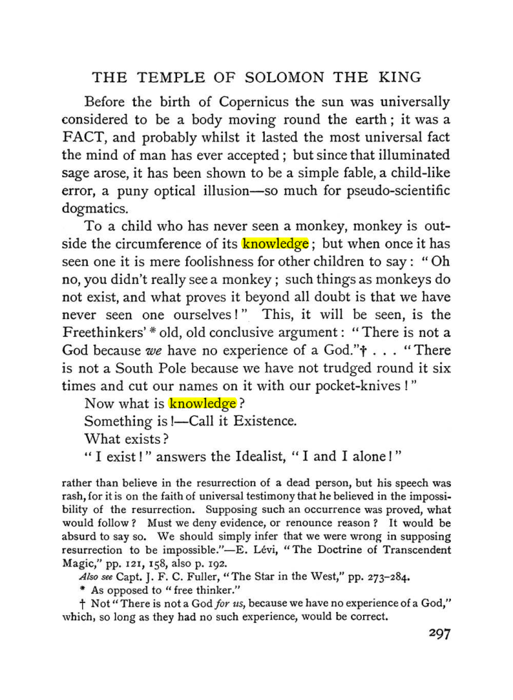 Original scan of The Equinox (Volume I, Number I), PDF page 305