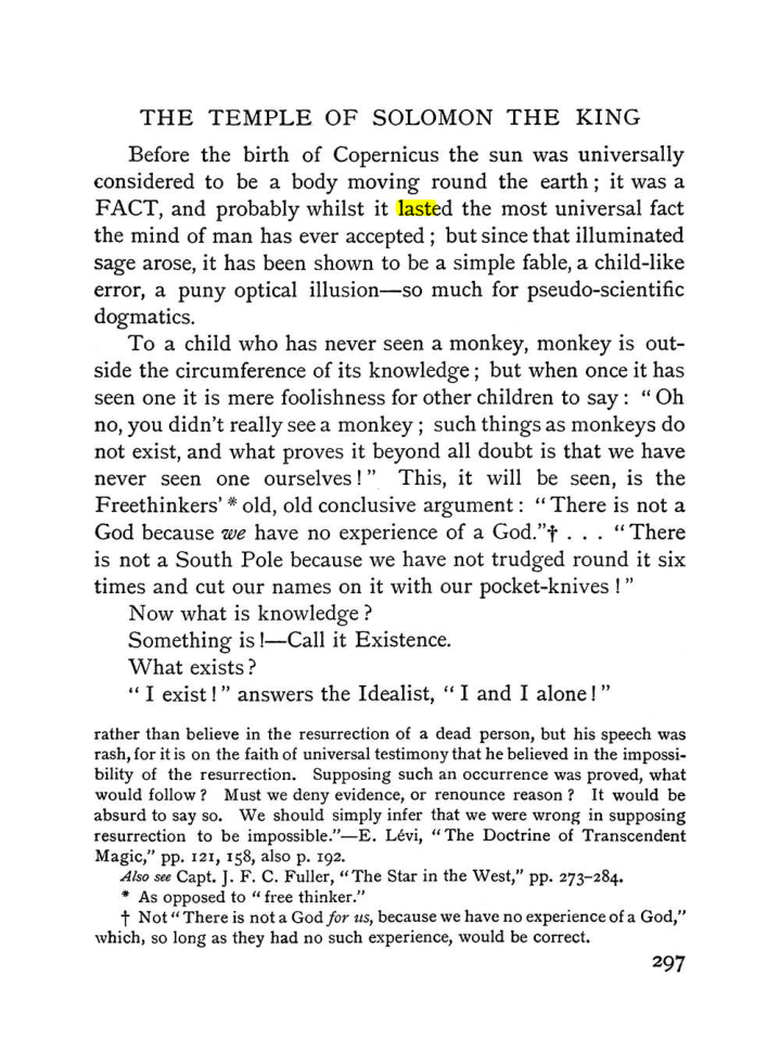 Original scan of The Equinox (Volume I, Number I), PDF page 305