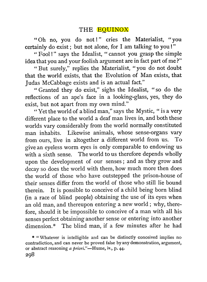 Original scan of The Equinox (Volume I, Number I), PDF page 306