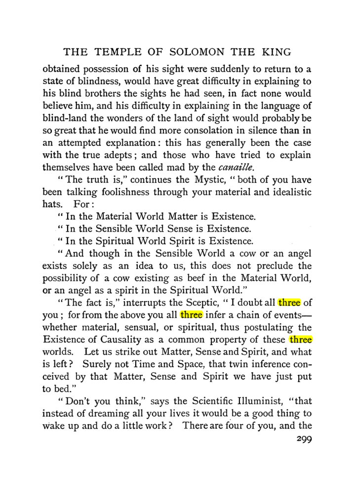 Original scan of The Equinox (Volume I, Number I), PDF page 307