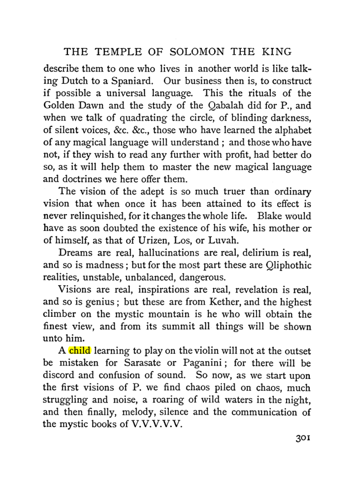 Original scan of The Equinox (Volume I, Number I), PDF page 309