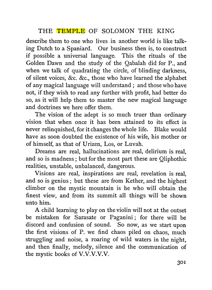Original scan of The Equinox (Volume I, Number I), PDF page 309