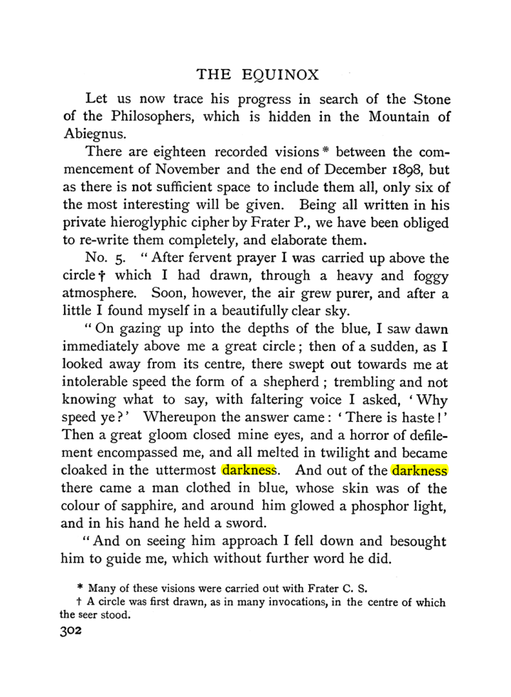 Original scan of The Equinox (Volume I, Number I), PDF page 310