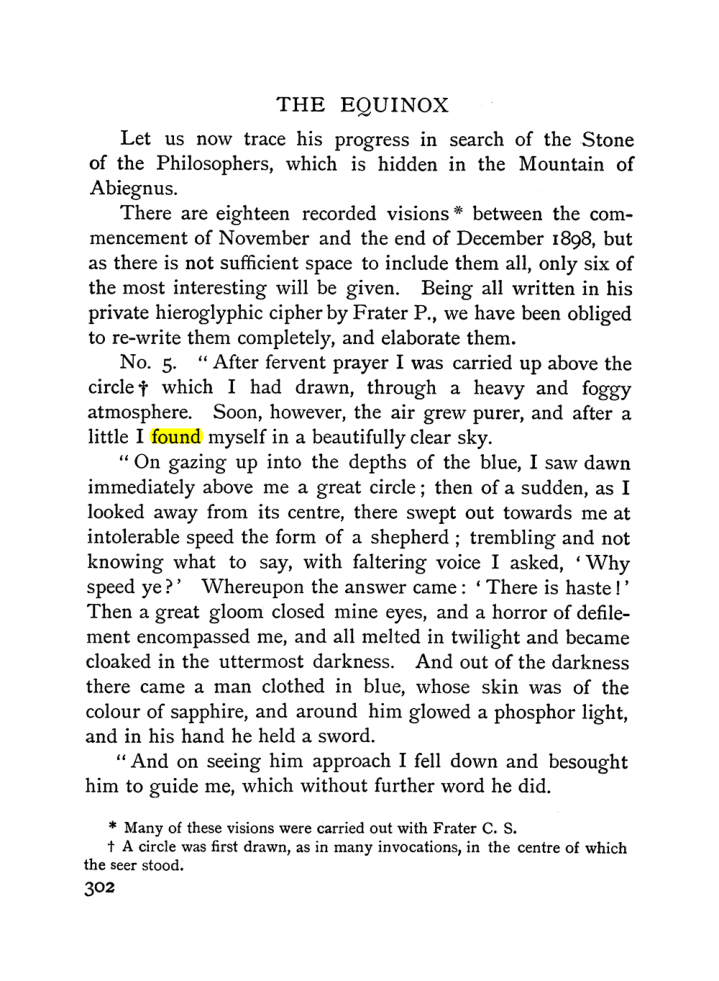 Original scan of The Equinox (Volume I, Number I), PDF page 310