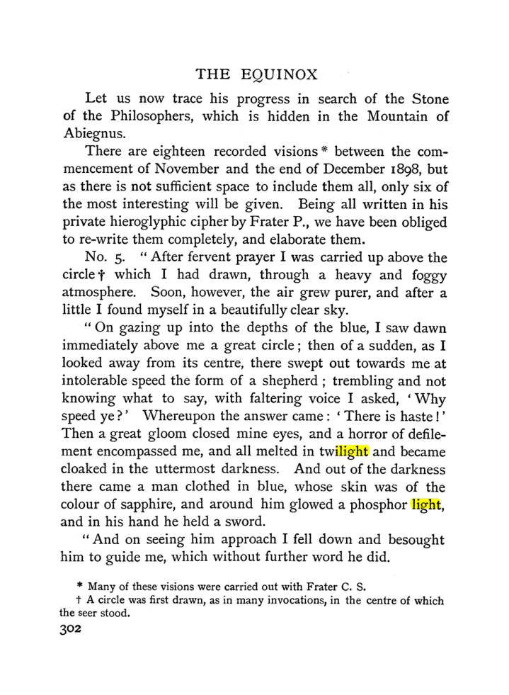 Original scan of The Equinox (Volume I, Number I), PDF page 310