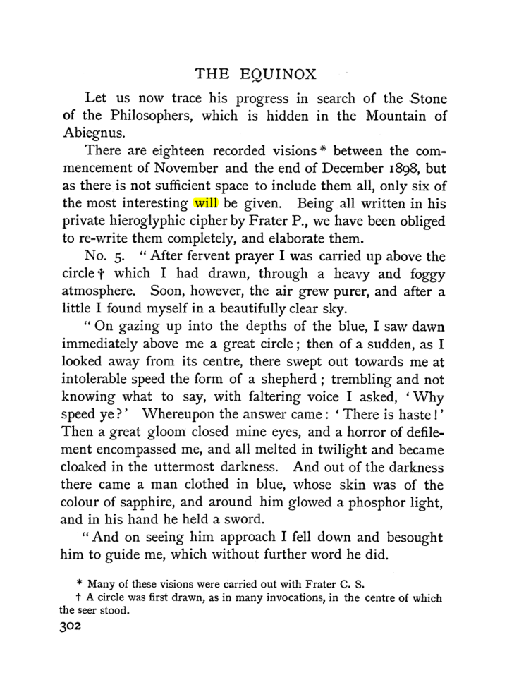 Original scan of The Equinox (Volume I, Number I), PDF page 310