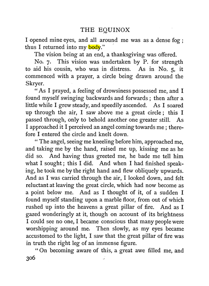Original scan of The Equinox (Volume I, Number I), PDF page 314