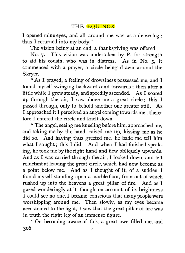 Original scan of The Equinox (Volume I, Number I), PDF page 314