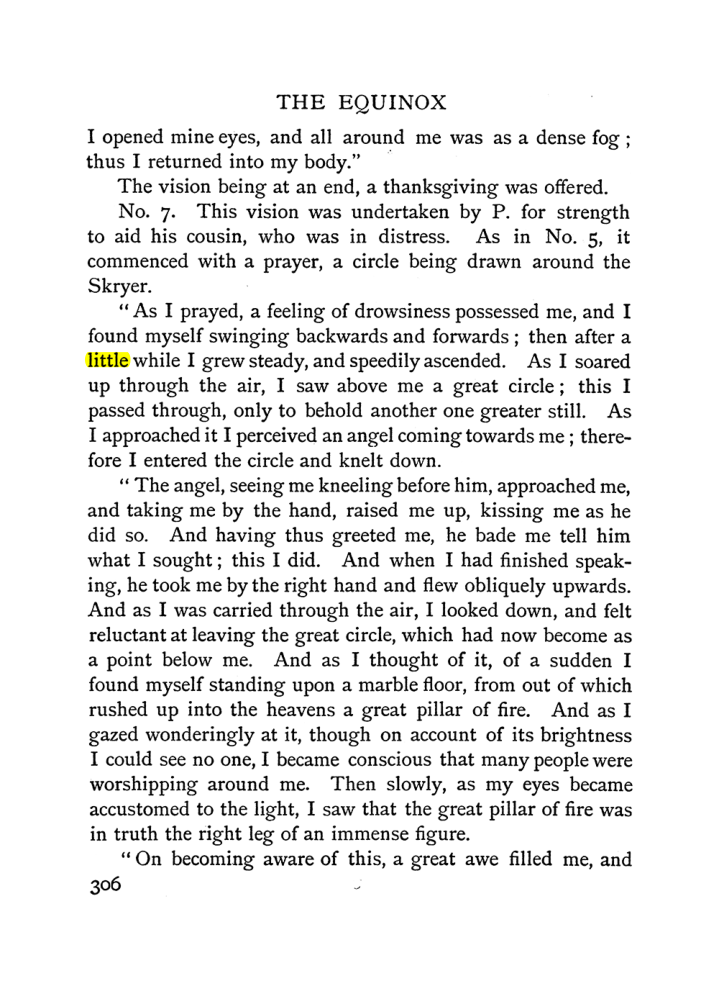 Original scan of The Equinox (Volume I, Number I), PDF page 314