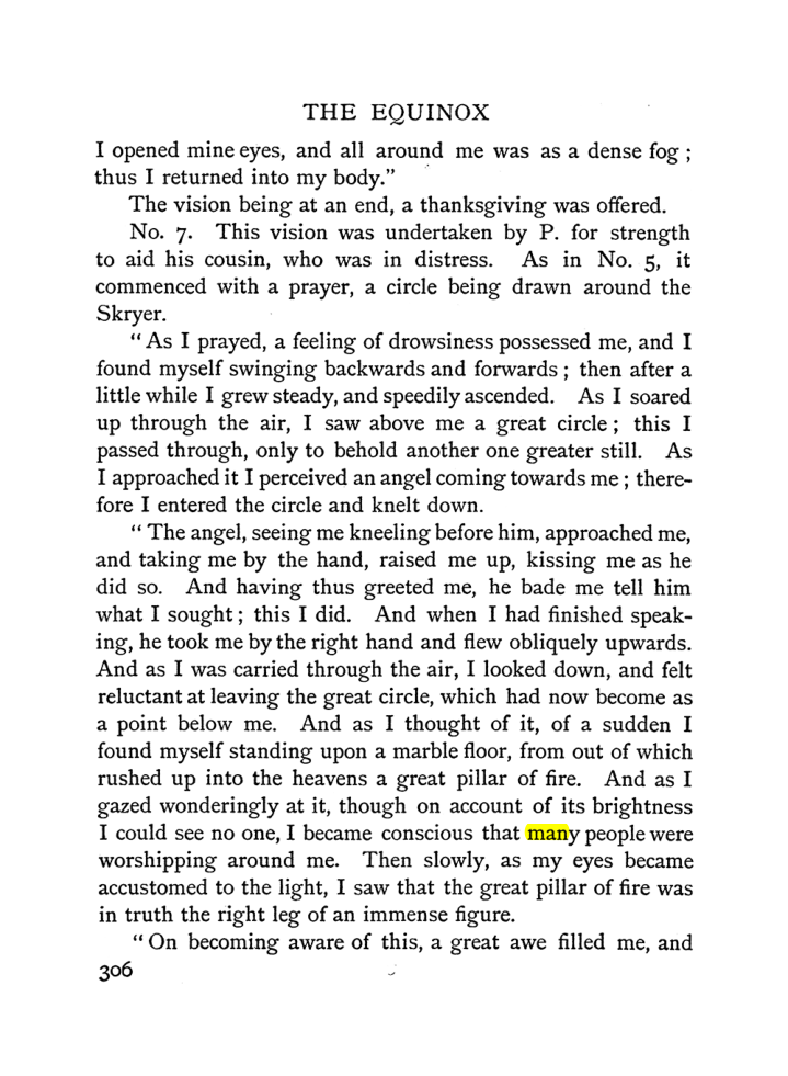 Original scan of The Equinox (Volume I, Number I), PDF page 314