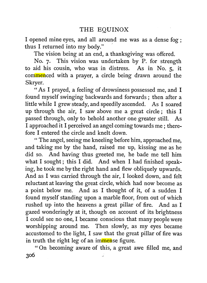 Original scan of The Equinox (Volume I, Number I), PDF page 314