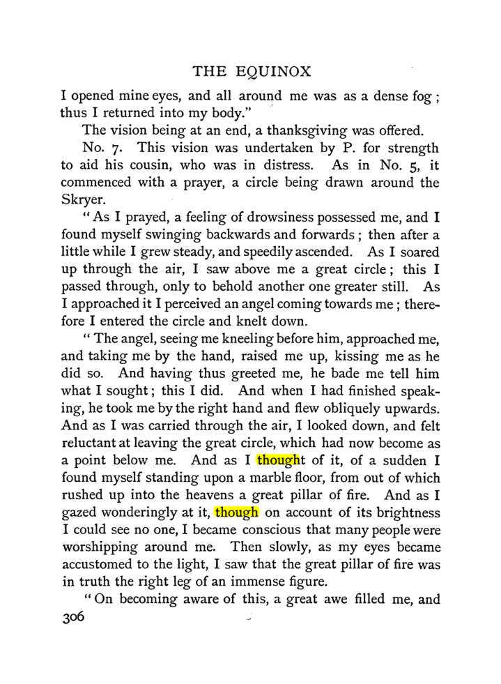 Original scan of The Equinox (Volume I, Number I), PDF page 314
