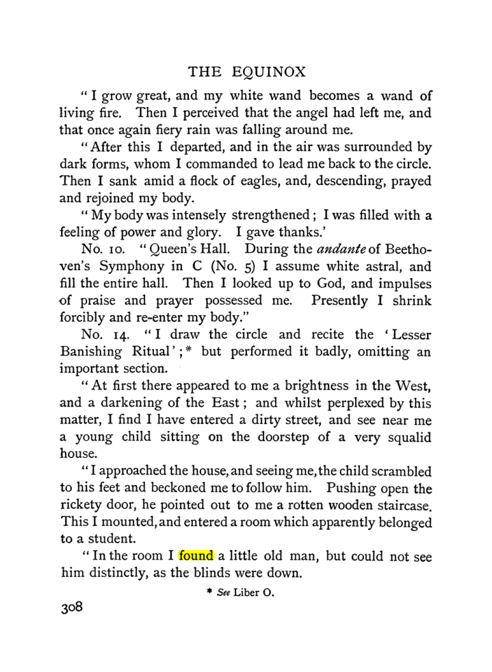 Original scan of The Equinox (Volume I, Number I), PDF page 316