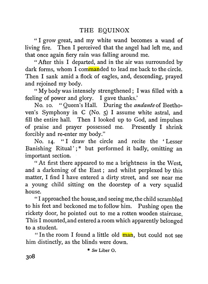 Original scan of The Equinox (Volume I, Number I), PDF page 316