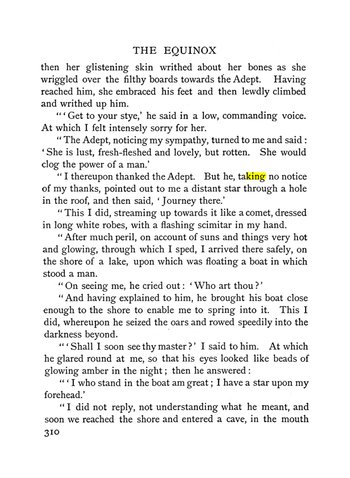 Original scan of The Equinox (Volume I, Number I), PDF page 318