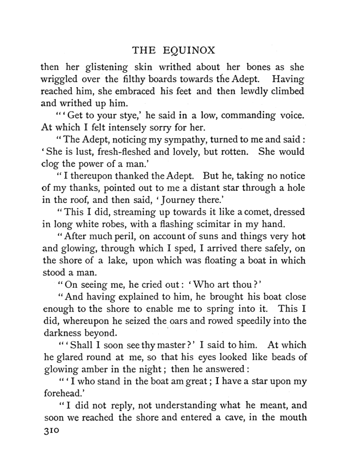 Original scan of The Equinox (Volume I, Number I), PDF page 318