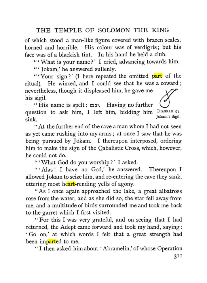 Original scan of The Equinox (Volume I, Number I), PDF page 319