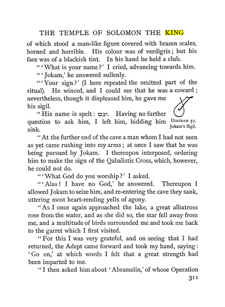 Original scan of The Equinox (Volume I, Number I), PDF page 319