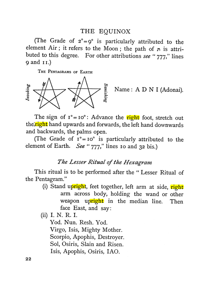 Original scan of The Equinox (Volume I, Number I), PDF page 32