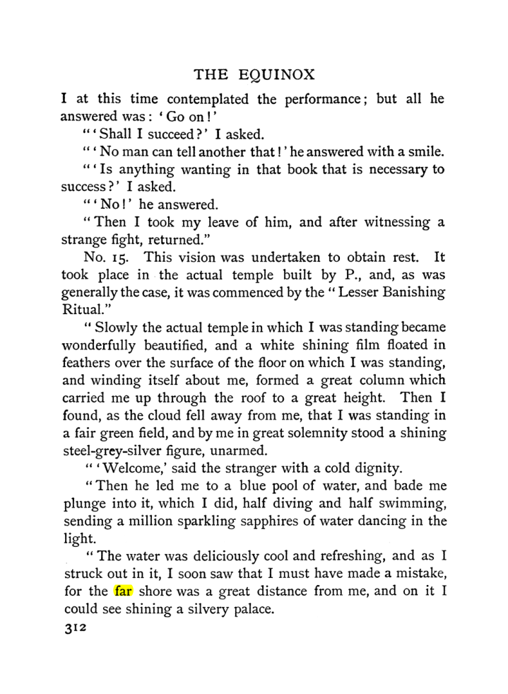 Original scan of The Equinox (Volume I, Number I), PDF page 320