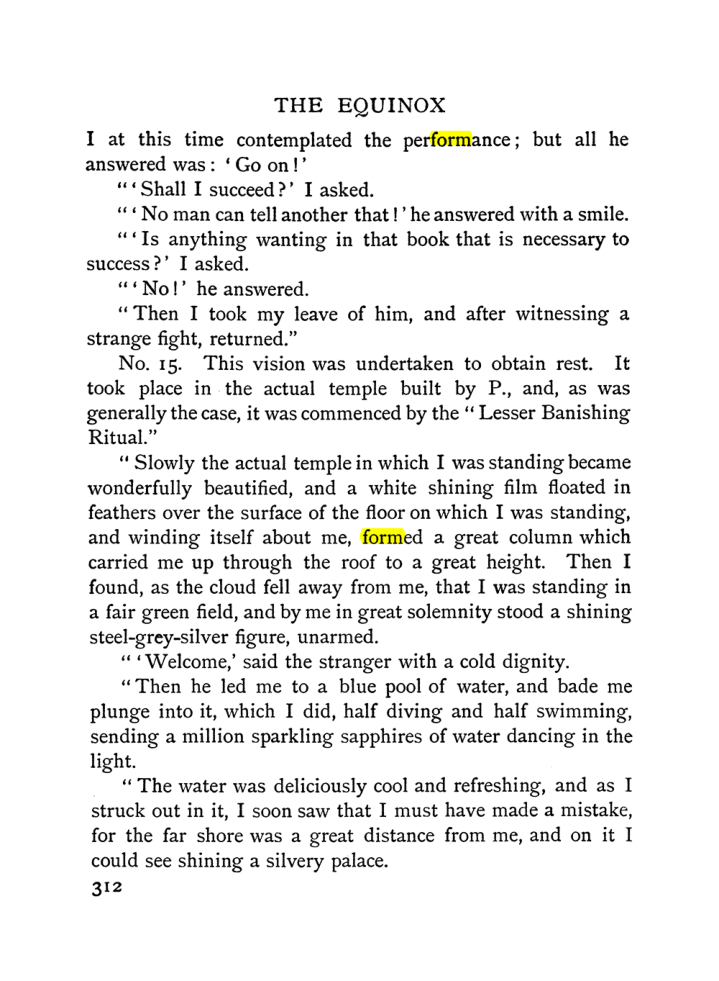 Original scan of The Equinox (Volume I, Number I), PDF page 320