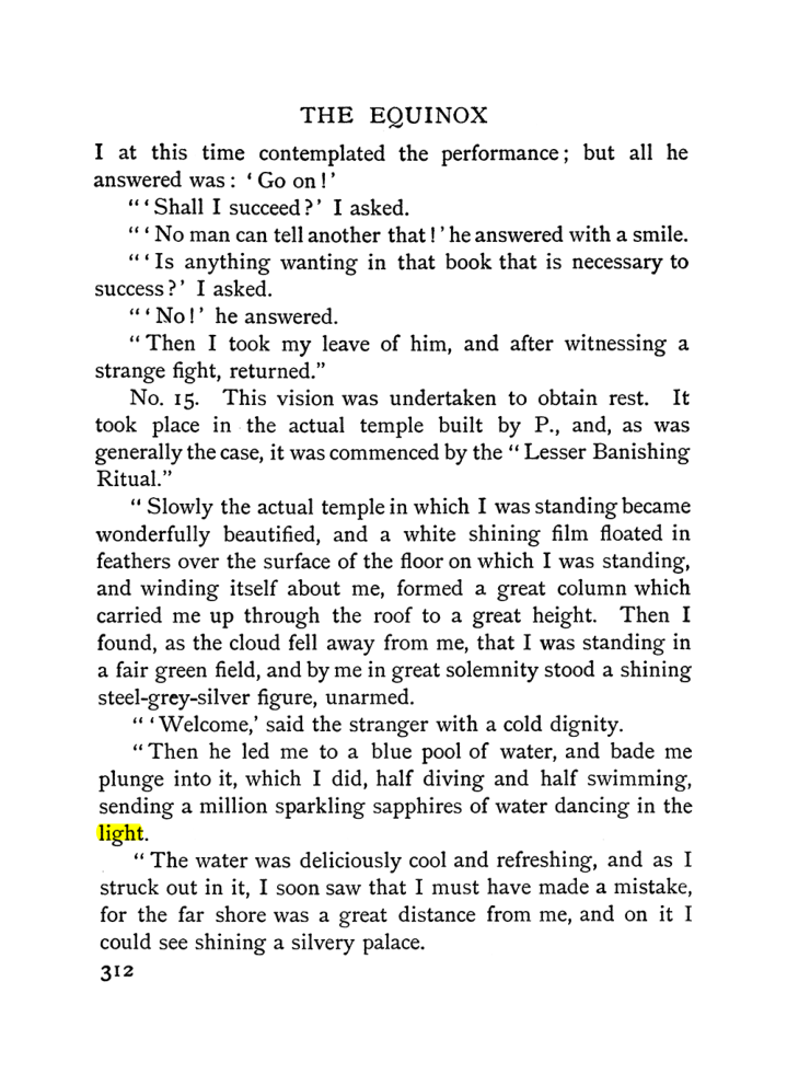 Original scan of The Equinox (Volume I, Number I), PDF page 320