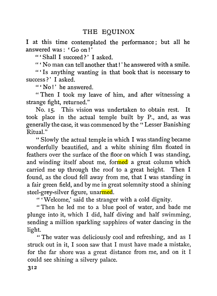 Original scan of The Equinox (Volume I, Number I), PDF page 320