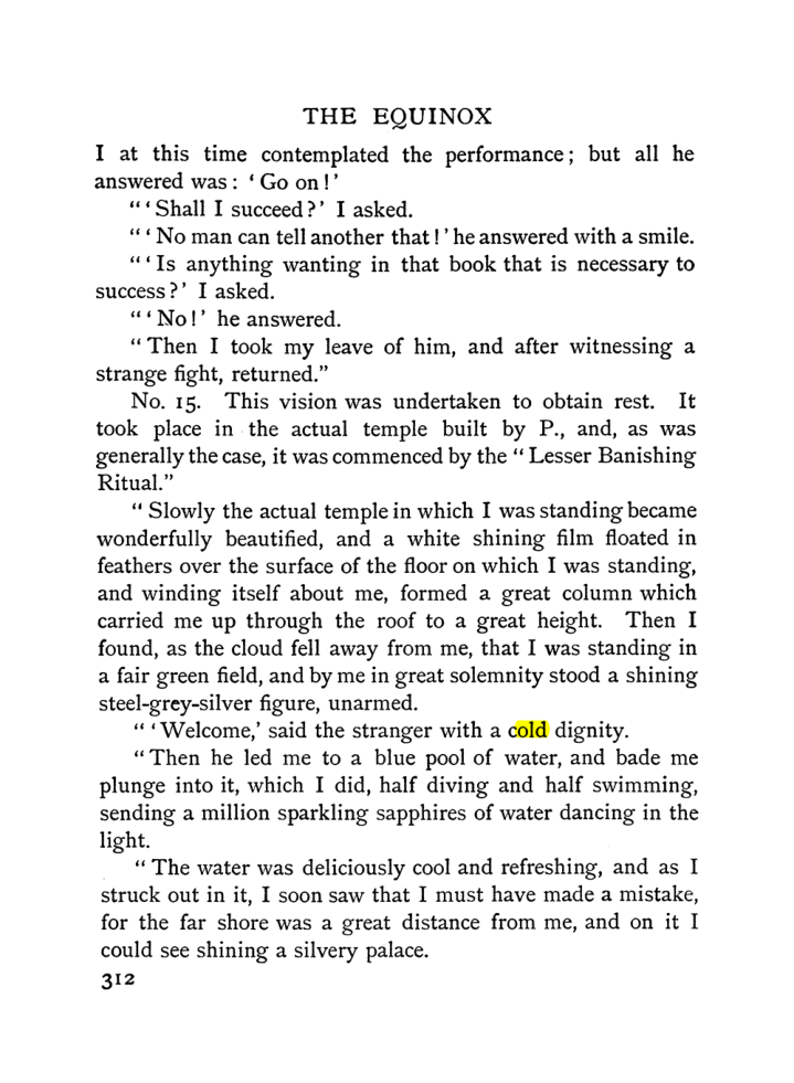 Original scan of The Equinox (Volume I, Number I), PDF page 320