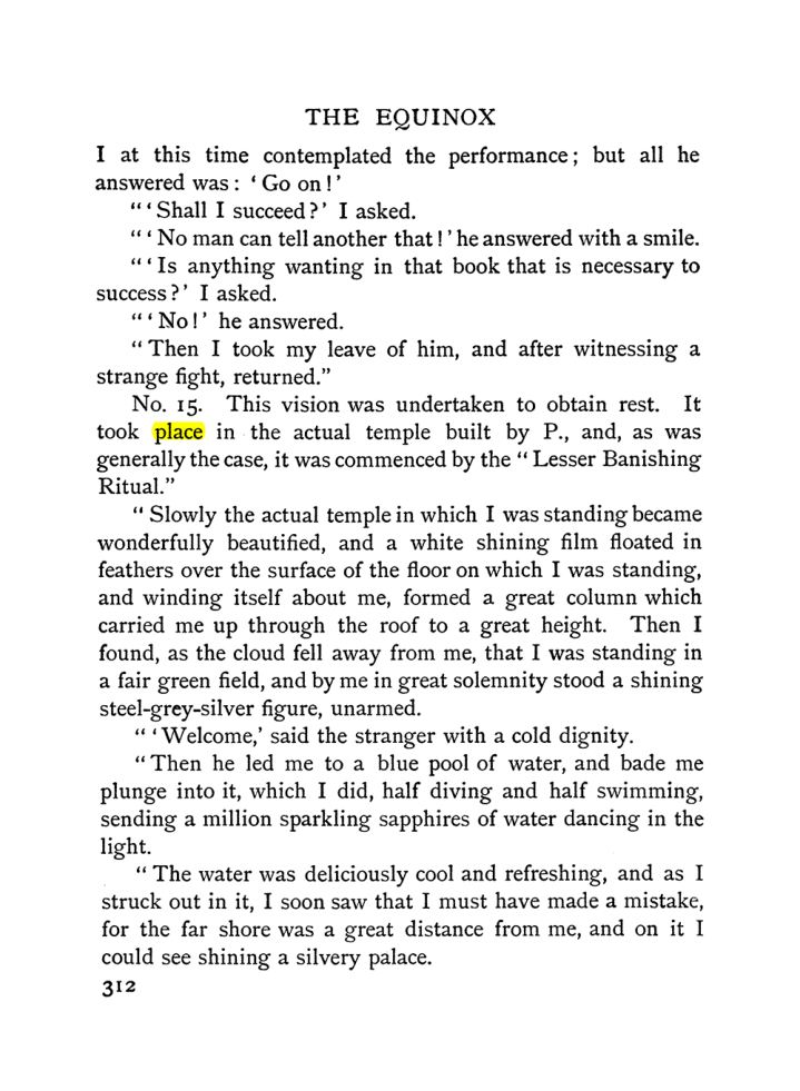 Original scan of The Equinox (Volume I, Number I), PDF page 320