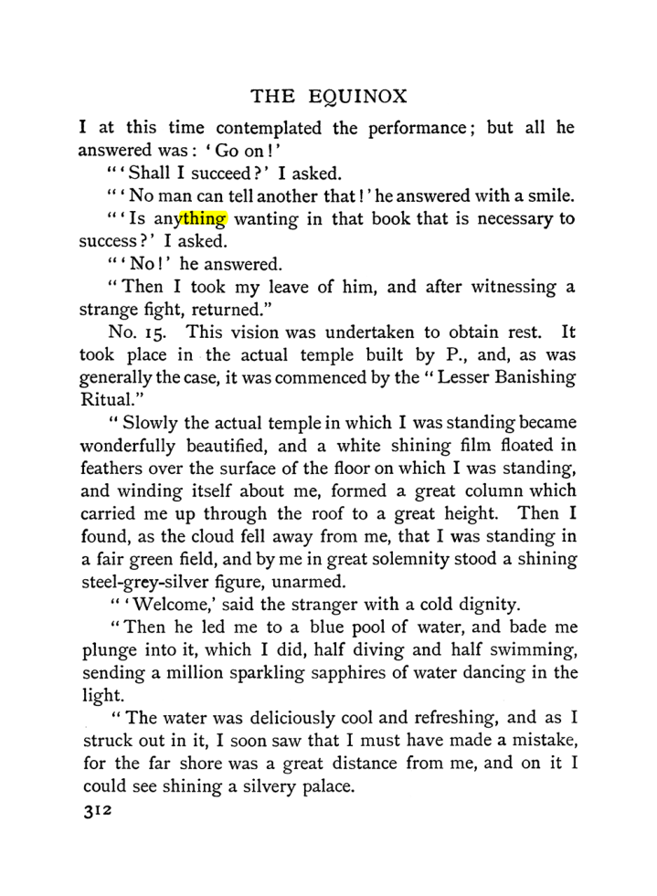 Original scan of The Equinox (Volume I, Number I), PDF page 320