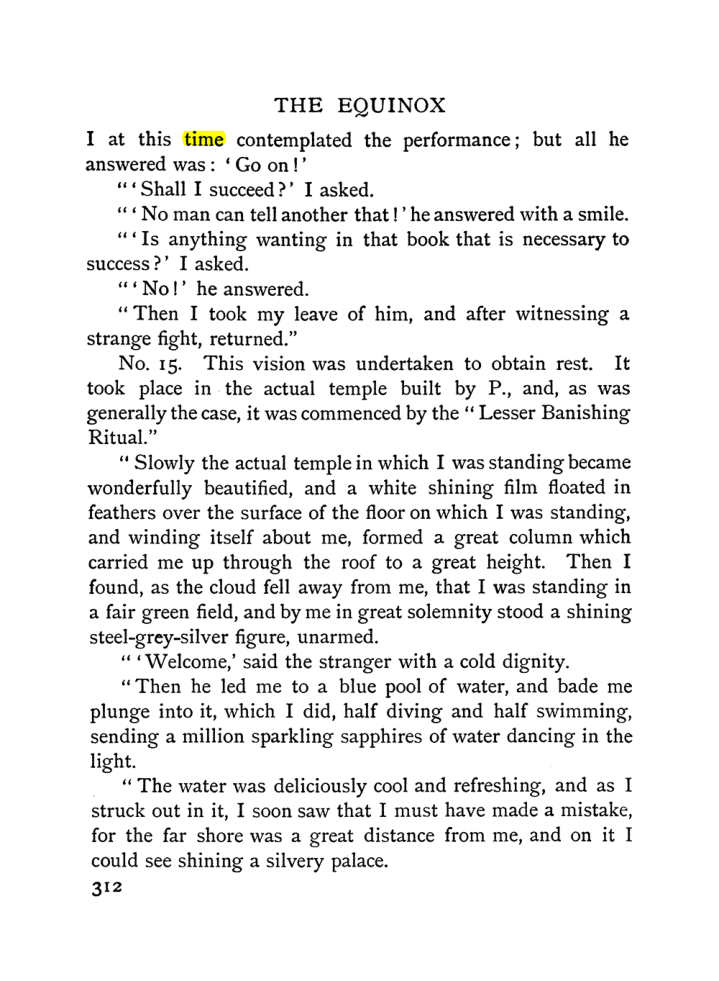 Original scan of The Equinox (Volume I, Number I), PDF page 320