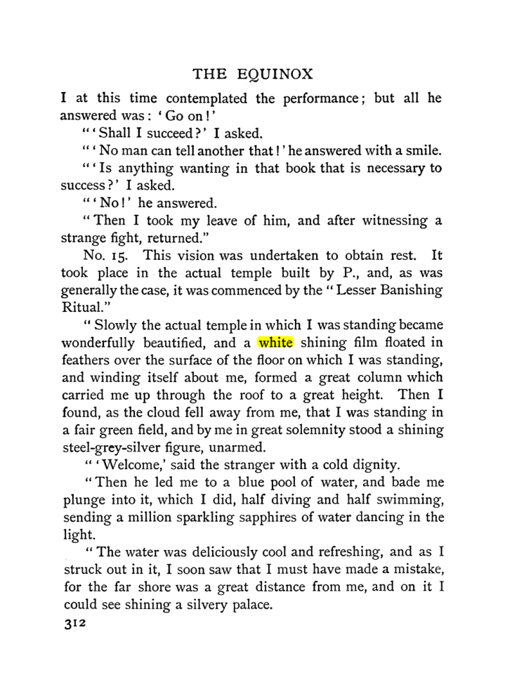 Original scan of The Equinox (Volume I, Number I), PDF page 320