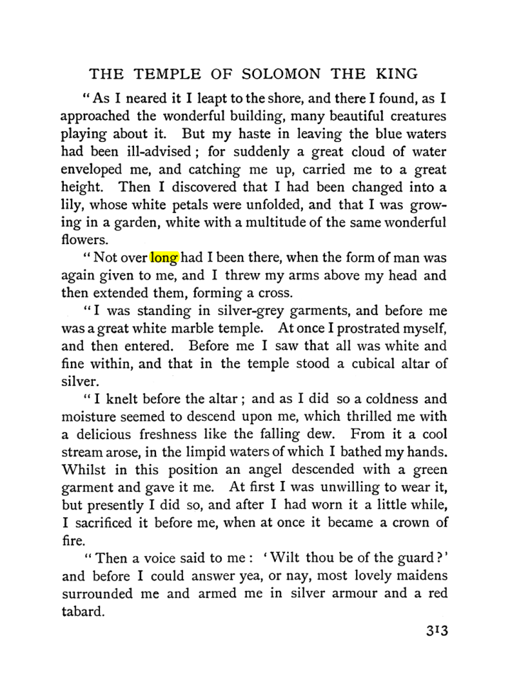 Original scan of The Equinox (Volume I, Number I), PDF page 321