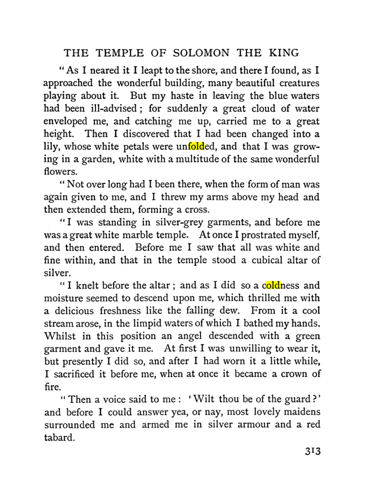 Original scan of The Equinox (Volume I, Number I), PDF page 321