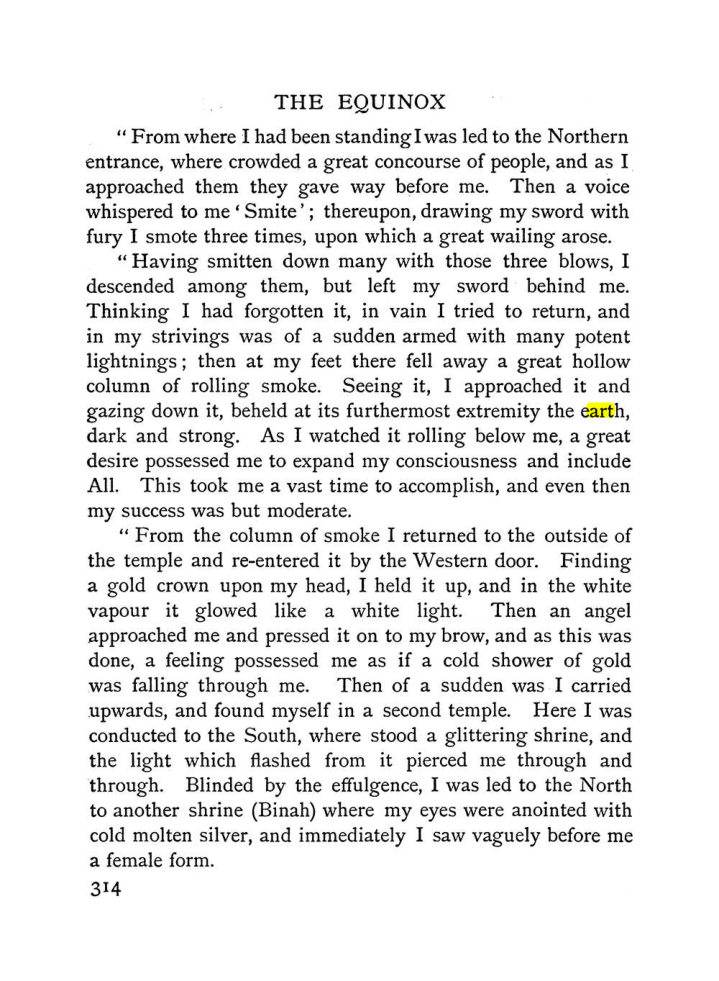Original scan of The Equinox (Volume I, Number I), PDF page 322