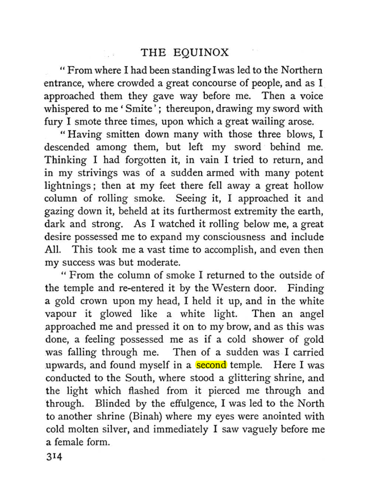 Original scan of The Equinox (Volume I, Number I), PDF page 322